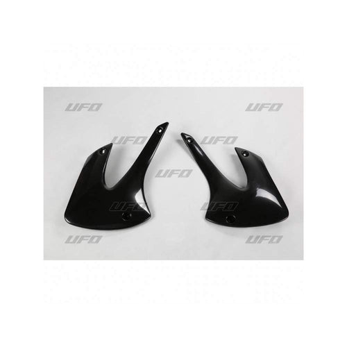 UFO Radiator Inlets Black Kawasaki Kx85/80