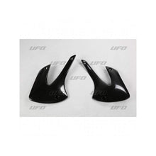 Load image into Gallery viewer, UFO Radiator Inlets Black Kawasaki Kx85/80