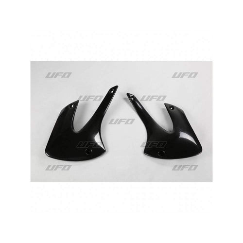 UFO Radiator Inlets Black Kawasaki Kx85/80