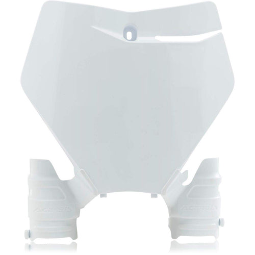 ACERBIS PLATE FRT # KTM WHT 2791480002