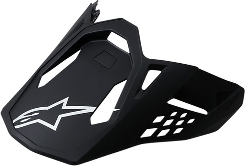 Alpinestars Supertech M-10/M-8 Visor Off-Road Motorcycle Helmet Accessories - Matte Black/One Size (8981019110OS)