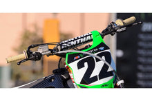 Load image into Gallery viewer, Renthal - MX Dual Compound Grips Tapered 1/2 Waffle - Grey/Green (G193)