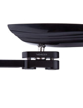 Load image into Gallery viewer, HIGHSIDER MIRROR BAR END WAVE BLACK PAIR 301-4920