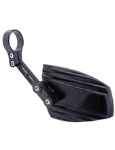 Load image into Gallery viewer, HIGHSIDER MIRROR BAR END WAVE BLACK PAIR 301-4920