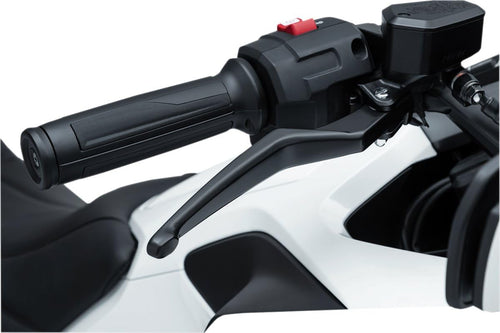 Kuryakyn 6777 Motorcycle Accent Accessory: Omni Levers for 2018-19 Honda Gold Wing Motorcycles, Gloss Back, 1 Pair