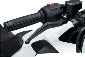 Kuryakyn 6777 Motorcycle Accent Accessory: Omni Levers for 2018-19 Honda Gold Wing Motorcycles, Gloss Back, 1 Pair