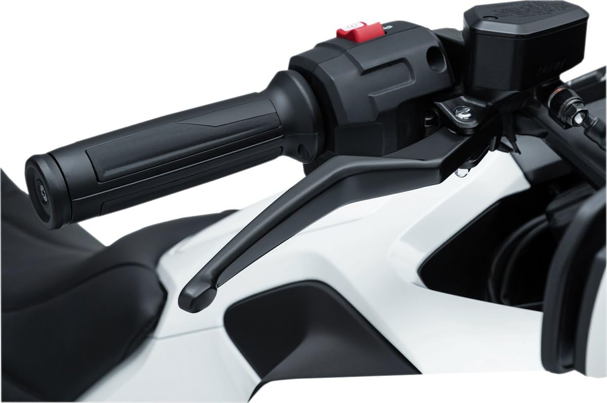 Kuryakyn 6777 Motorcycle Accent Accessory: Omni Levers for 2018-19 Honda Gold Wing Motorcycles, Gloss Back, 1 Pair