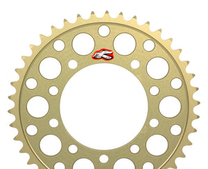 Renthal - 91-95 Honda CRM 250 Rear Sprocket LTD Edition - Hard Anodized 520-42P Teeth (154W-520-42GRHA)