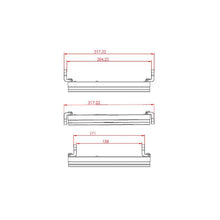 Load image into Gallery viewer, HIGHSIDER HEADLIGHT 7" ADAPTIVE SIDE MOUNT BLACK EACH 223-256