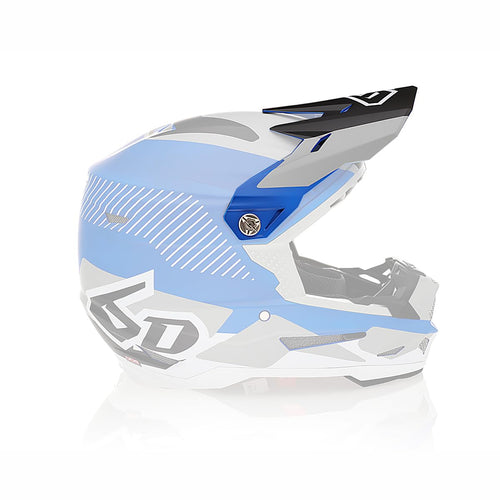 6D HELMETS VISOR ATR2 FUSION BL 72-6105