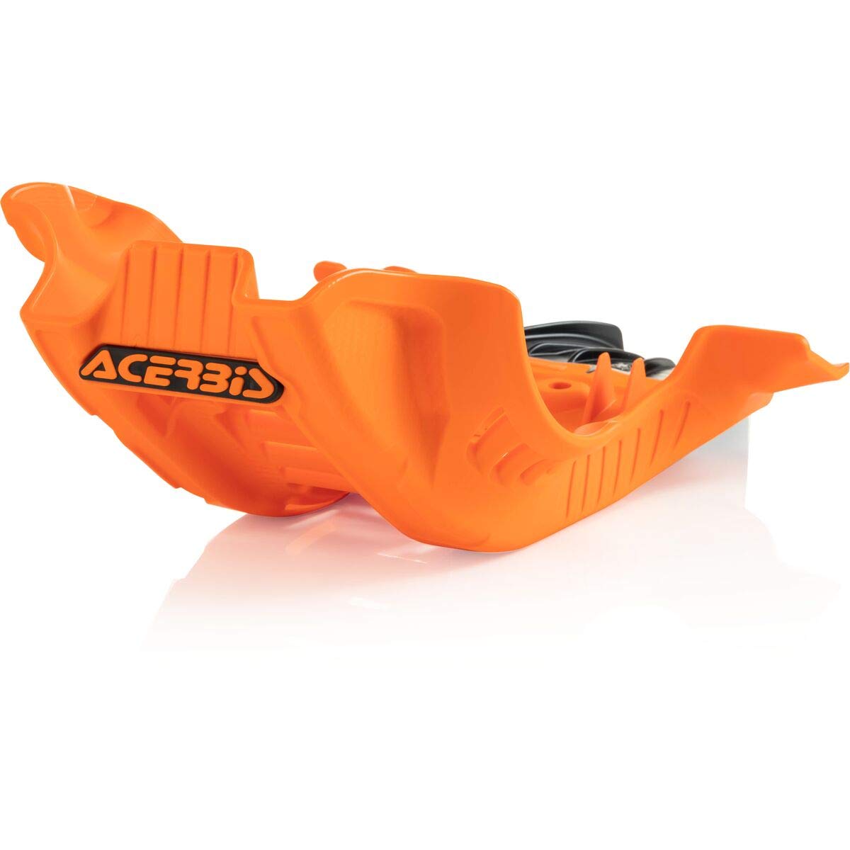 Acerbis - 19-22 KTM XC-F250/350/ FX350/ 21-23 GasGas EX/MC Skid Plate Large - Black/16 Orange (2791685321)