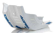 Load image into Gallery viewer, Acerbis - 16-18 KTM SX-F/XC-F450/ FC450/ FX450/ FE450/501 Skid Plate - White/Blue (2449421029)