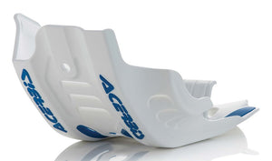 Acerbis - 16-18 KTM SX-F/XC-F450/ FC450/ FX450/ FE450/501 Skid Plate - White/Blue (2449421029)