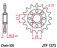 Load image into Gallery viewer, JT SPROCKETS SPROCKET CS NC700X 16T JTF1373.16