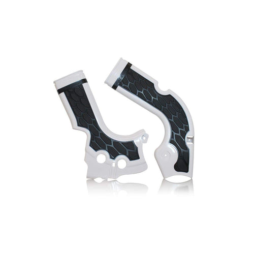 Acerbis - 23+ Husqvarna FC/FX/TC/TXi/FE/TE Frame Guards- X-Grip - White/Black (2979601035)