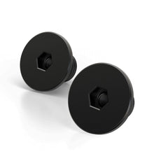 Load image into Gallery viewer, HIGHSIDER BAR END ADAPTER M16/M6 SPORTSTER BLACK PAIR 161-052