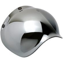 Load image into Gallery viewer, Biltwell Bubble Shield Chrome Mirror - Anti-fog, Scratch Resistant, UV/A UV/B Resistant