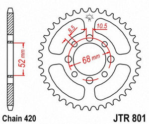 JT SPROCKETS SPRCKT RR KAW 32T JTR801.32