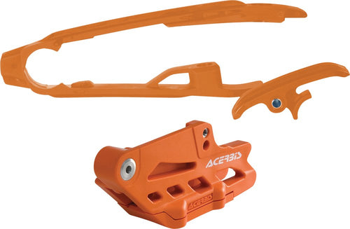 ACERBIS CHAIN GUIDE SLIDER KIT KTM ORANGE 2319600036