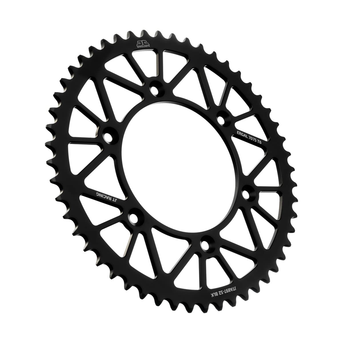 JT SPROCKETS SPRKT RL 52T HUS/KTM BLK JTA897.52BLK