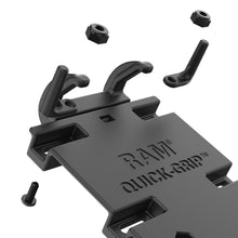 Load image into Gallery viewer, RAM MOUNT QUICK GRIP HOLDER LARGE PHONES  VIBE-SAFE BALL MOUNT RAM-HOL-PD4-462B - Motomike Canada