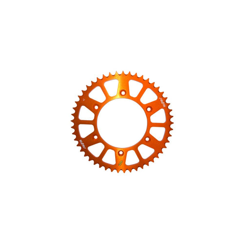 SUNSTAR SPROCKETS 428-47T ALUMINUM REAR SPROCKET ORANGE 5-248147OR