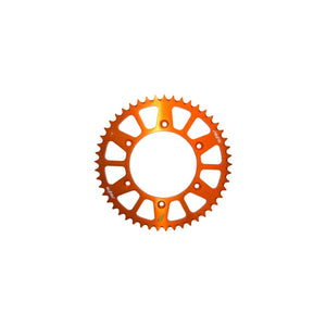 SUNSTAR SPROCKETS 428-47T ALUMINUM REAR SPROCKET ORANGE 5-248147OR