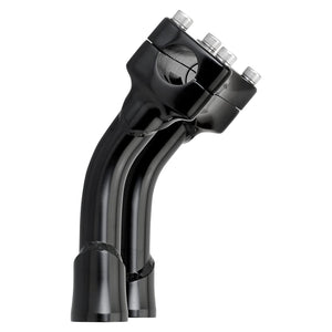Biltwell Murdock Pullback Risers Black - 6"