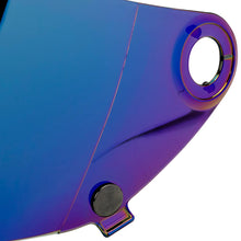 Load image into Gallery viewer, VERSAINSECT go S Gen2 Flat Shield | Rainbow Mirror | Anti-Fog | Scratch Resistant | UV/A UV/B Resistant | Motorcycle Helmet Accessory