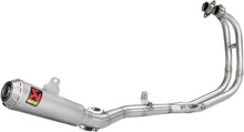 Load image into Gallery viewer, Akrapovic Racing Line Full System - Round Stainless Steel Muffler, Color: Stainless Steel, Material: Stainless Steel, SY2R1CUBSS