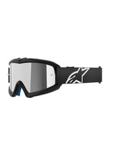 Load image into Gallery viewer, ALPINESTARS GOGGLE YTH VISION CORP BLK/MIR SIL 5140225-1456