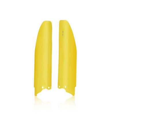Acerbis - 18+ Suzuki RMZ250/ RMZ450 Lower Fork Cover Set - RM Yellow (2686520231)