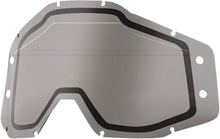Load image into Gallery viewer, 100% ACCURI FORECAST DUAL LENS SONIC BUMPS W/MUD VISOR SMOKE 51121-607-02