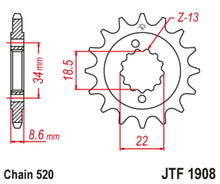 Load image into Gallery viewer, JT SPROCKETS SPRCKT C/S KTM390 15T JTF1908.15