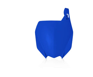 Acerbis - 18+ Yamaha YZ125-250/X/ YZ250F/YZ450FX/ YZ450F/ YZ250FX Front Number Plate - Blue (2685860003)