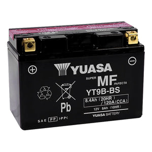 YUASA YT9B-BS W/ACID PACK YUAM629B4