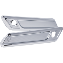 Load image into Gallery viewer, KODLIN SADDLEBAG LATCH COVERS NEW STYLE FOR HD TOURING, CHROME K59491