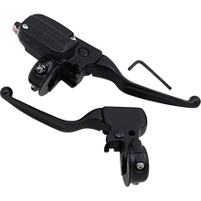 Load image into Gallery viewer, DRAG SPECIALTIES CONTROLS HB MBLK 96-07FLT H07-0786MB-A