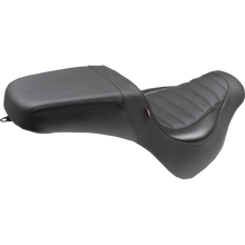 Load image into Gallery viewer, MUSTANG Squareback 2-Up Seat  Black Tuck-n-Roll Fat Bob 18-23 76005