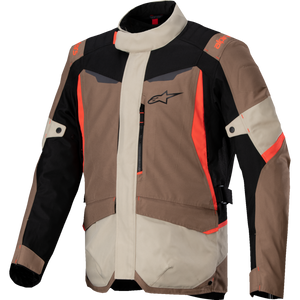 ALPINESTARS (ROAD) JACKET ST-1 WP KHAKI/SAND/BLK/RED 2XL 3200625-866-2XL