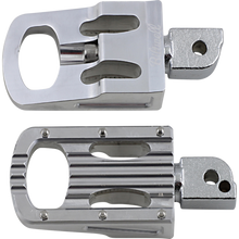 Load image into Gallery viewer, Biltwell Punisher ST18 Passenger Foot Pegs "Compatible/Replacement for" Harley-Davidson