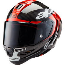 Load image into Gallery viewer, ALPINESTARS (ROAD) S-R10 ELEMENT HELMET CARB/R/W XL 8200324-1363-XL