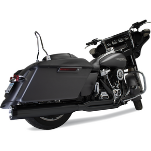 KHROME WERKS EXHAUST 2:1 M8 FL BLK 200775