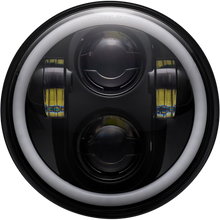 Load image into Gallery viewer, CUSTOM DYNAMICS HEADLIGHT PG 5.75"HALO B PG-575-B