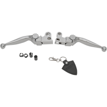 Load image into Gallery viewer, POWERSTANDS RACING 14-16 FLHT Jouney Lever SET CHR W/HYDR 12-00604-20