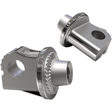 Load image into Gallery viewer, CIRO LLC Footrest Adapers for H-D Male Mount Clevis, Stainless 60013