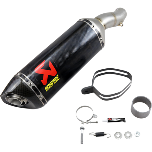 AKRAPOVIC 09-21 ZX-6R SO CF/CF TIP S-K6SO7-ZC