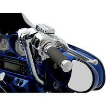 Load image into Gallery viewer, PERFORMANCE MACHINE 82-17 RUBBER GRIPS CHROME (PR) 0063-2007-CH - Motomike Canada