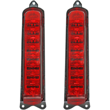 Load image into Gallery viewer, CUSTOM DYNAMICS ProBEAM CVO Replacement Panels - Red Lens - Pair PB-CVO-RED