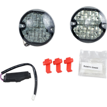 Load image into Gallery viewer, KURYAKYN 89-17 ASSORT FLAT SMK LED FRT T/S LENS PN 5441 KUR5441